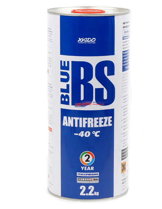 Антифриз XADO Antifreeze Blue BS -40 G11 2л